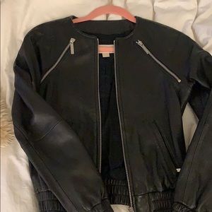 Michael Kors 100% leather jacket